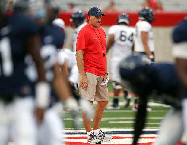 Arizona football scrimmage at renovated Arizona Stadium